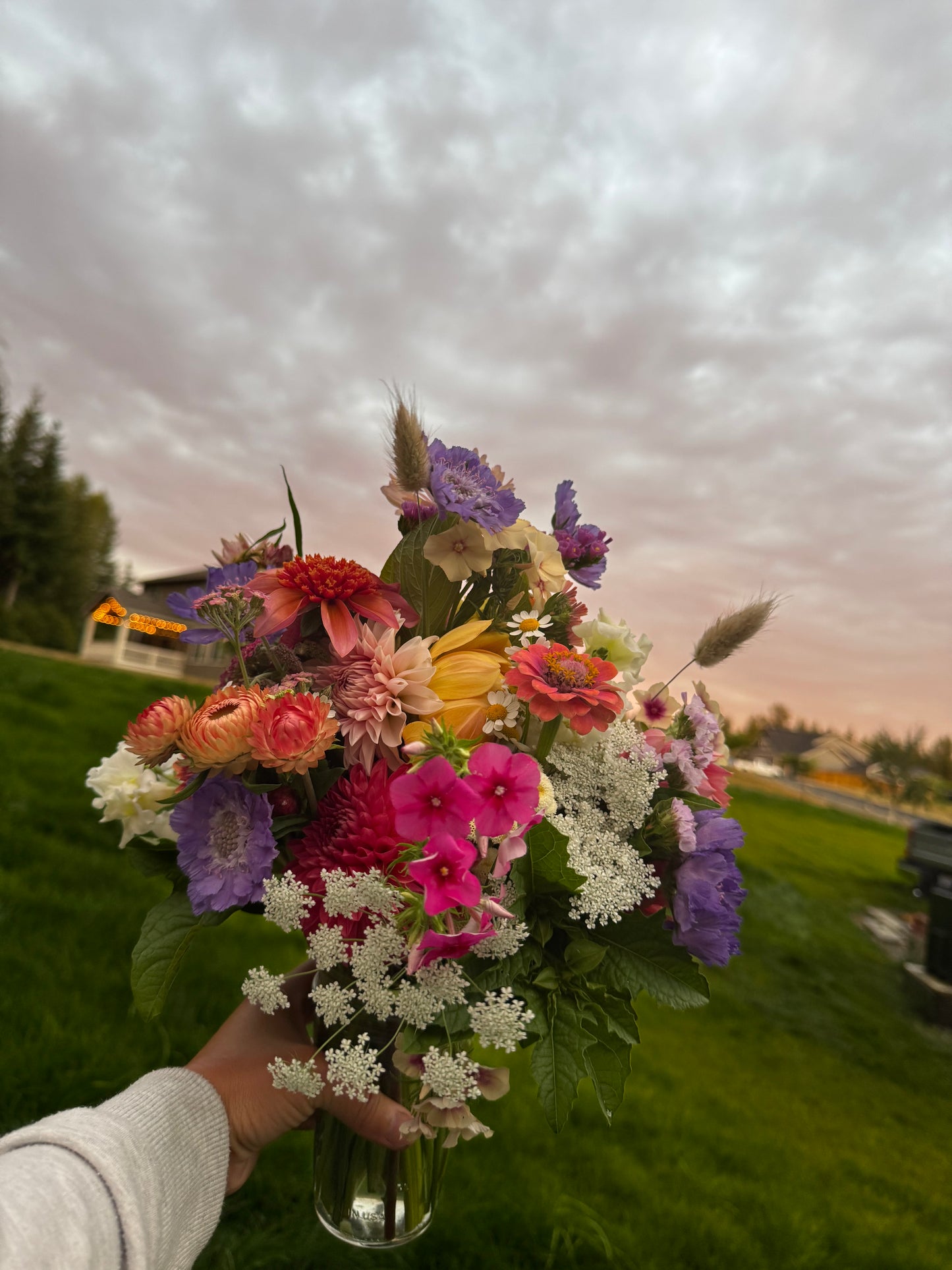 Friday Sept. 26th 7 pm Bouquet Making Night in the Garden!