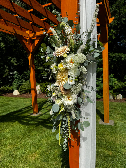 Wedding Arch Installment